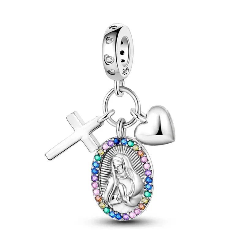 Berloque Nossa Senhora Heart - CHARMZ