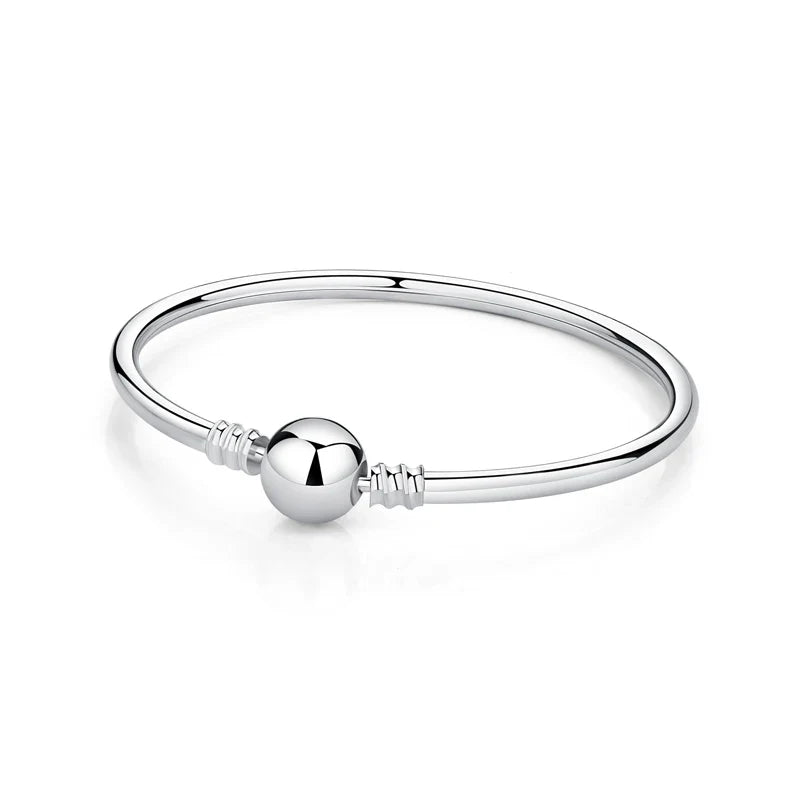 Pulseira Mentar Charmz em Prata 925 – joia elegante e delicada que transmite frescor e sofisticação, perfeita para combinar com berloques.